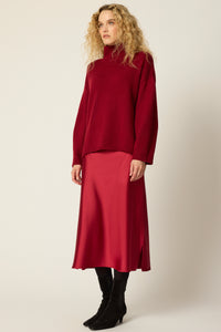 Isla Skirt - Merlot