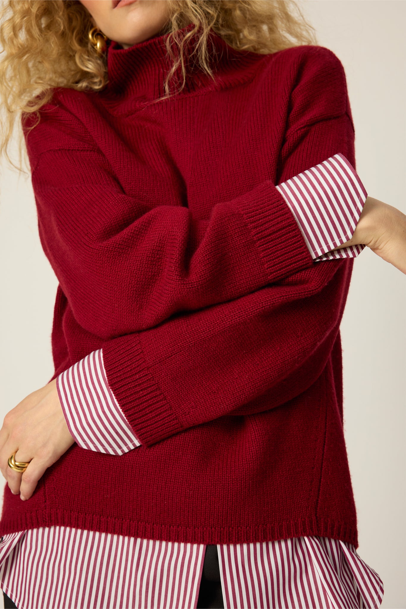 Gemma Sweater - Merlot