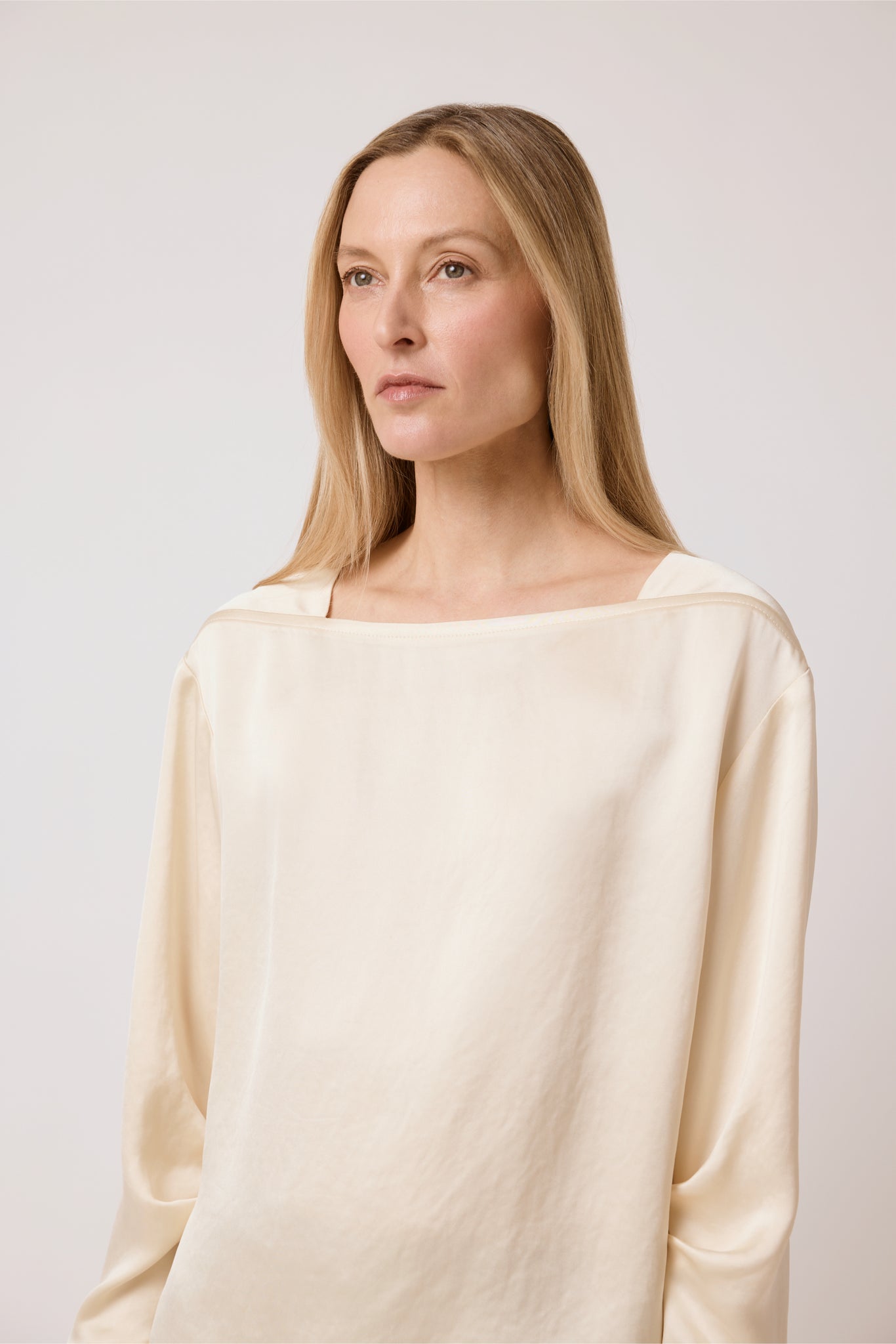 Elin Top - Champagne Satin