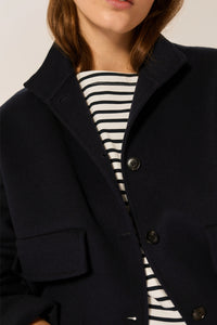 Elodie Jacket - Navy Wool