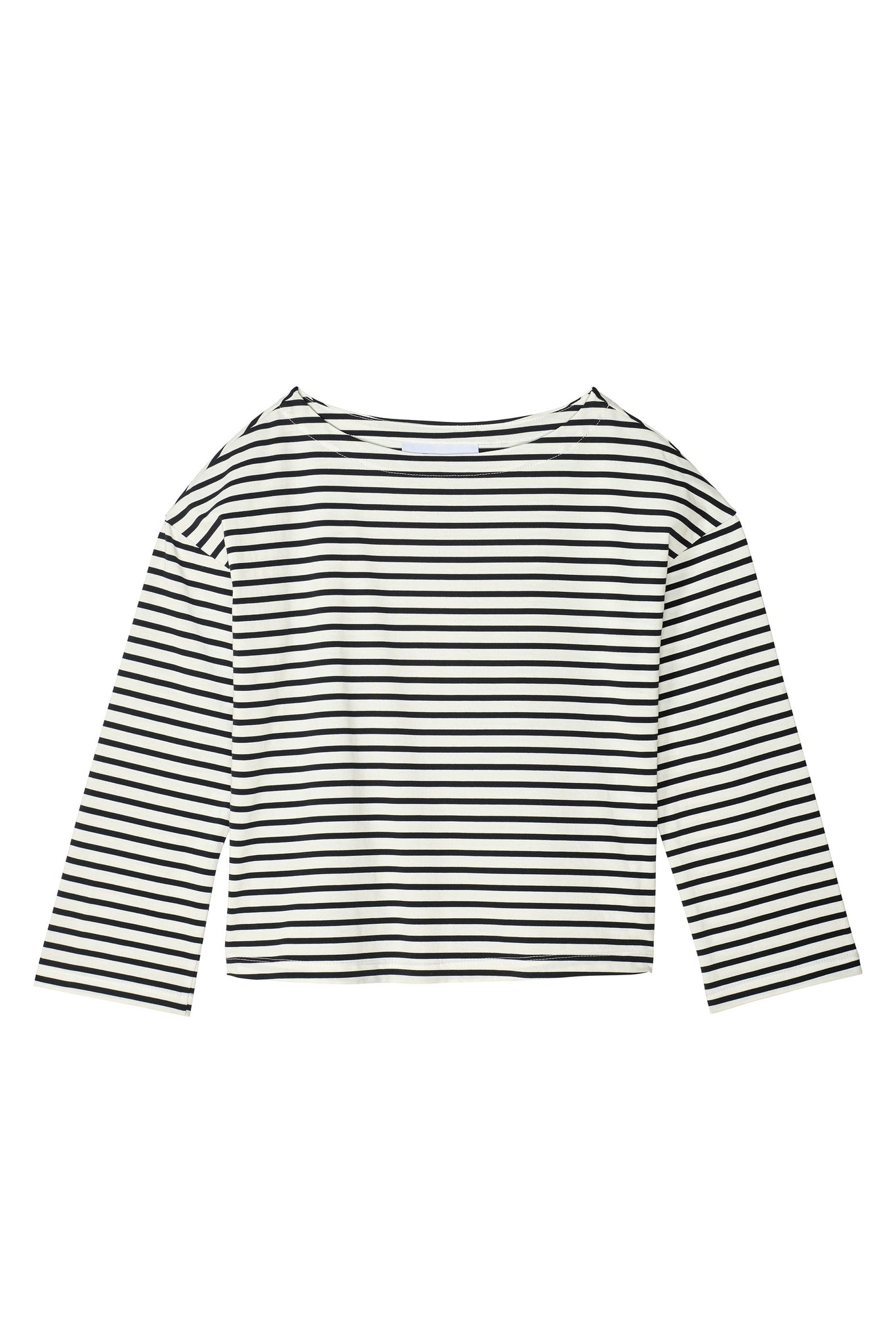 Marin Top - Navy & White