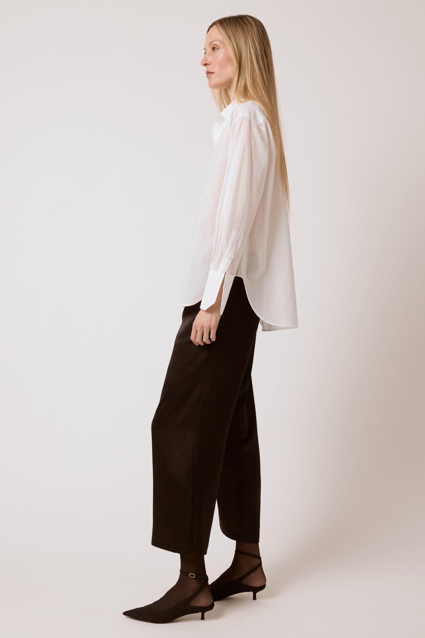 James Tuxedo Shirt - Cotton Voile