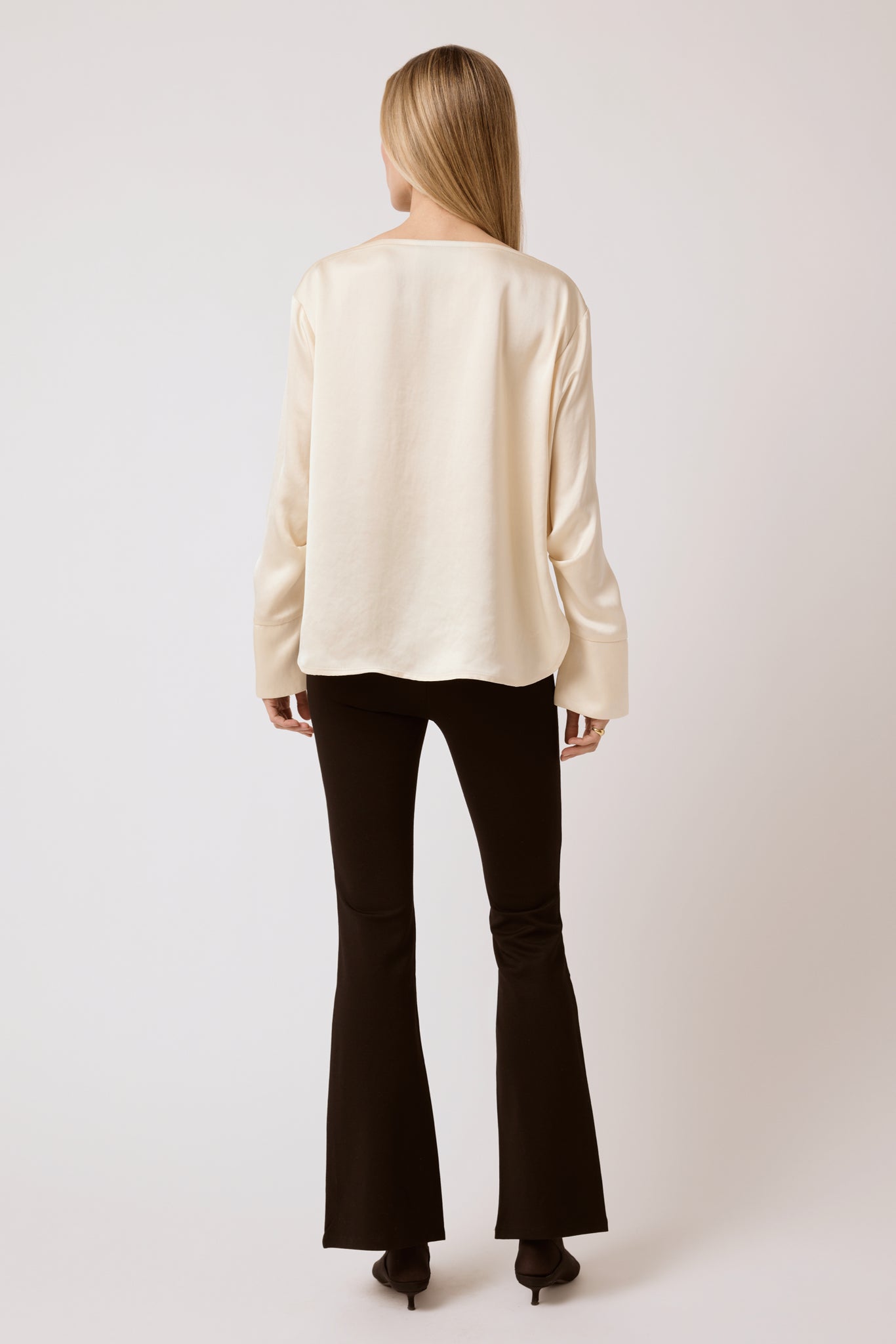Elin Top - Champagne Satin