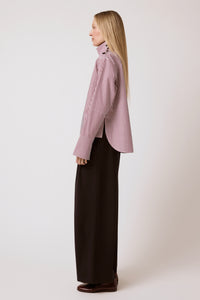 Delphine - Merlot Stripe