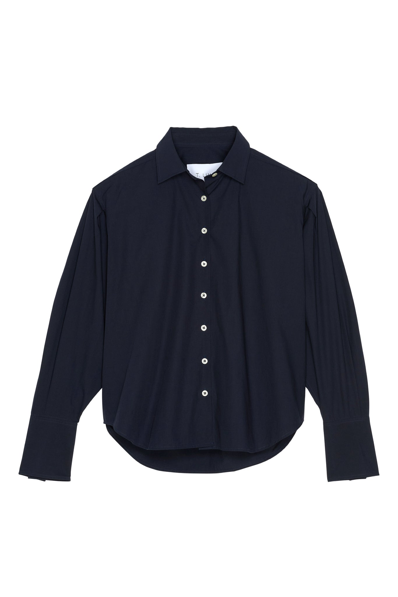 Isabel Shirt - Navy Poplin