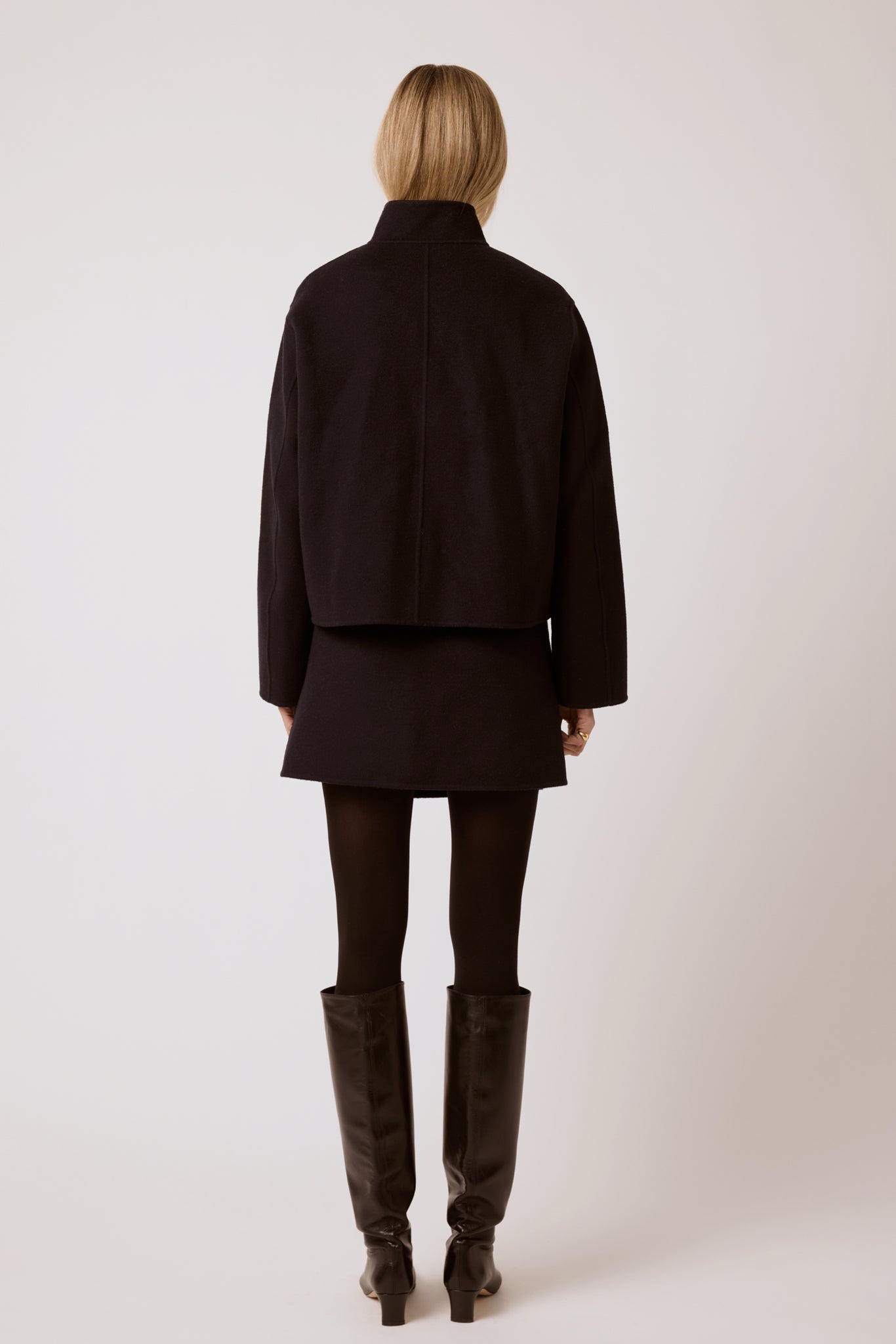 Elodie Jacket - Navy Wool